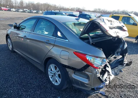 2014 Hyundai Sonata Gls from USA, damaged, VIN 5NPEB4AC2EH860539